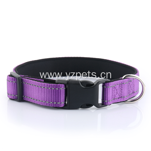 Plain Safety Nylon Dog Collar